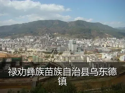 禄劝彝族苗族自治县乌东德镇